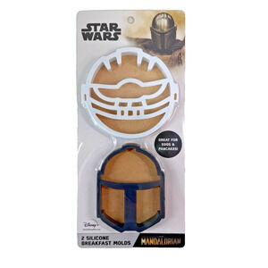 Disney Star Wars Mandalorian Silicone Breakfast Pancake Egg Molds Grogu NIB